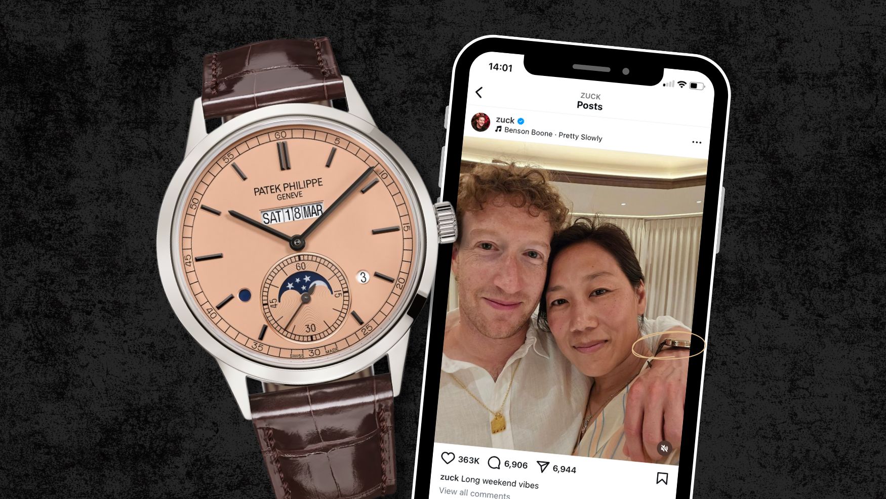 mark zuckerberg patek philippe feature