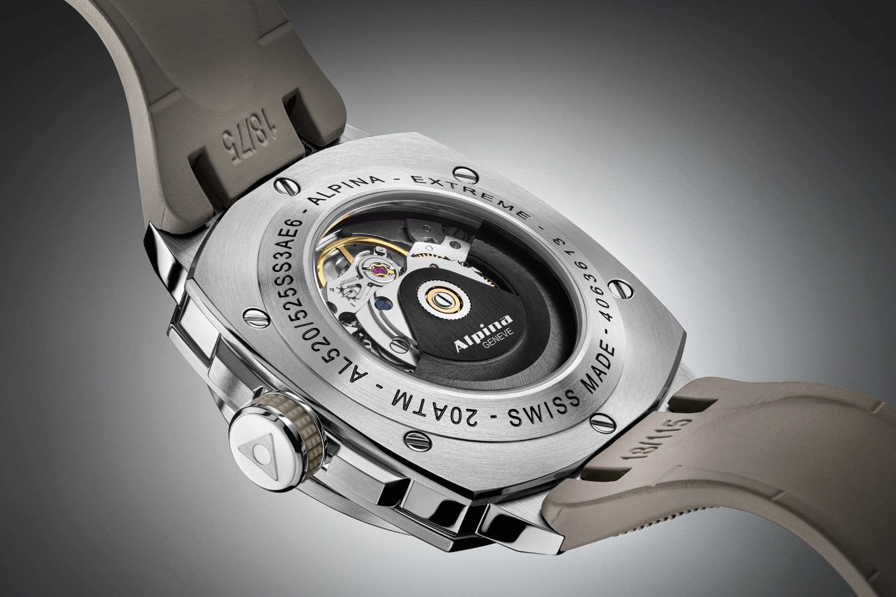 Alpina Alpiner Extreme Automatic 39mm caseback