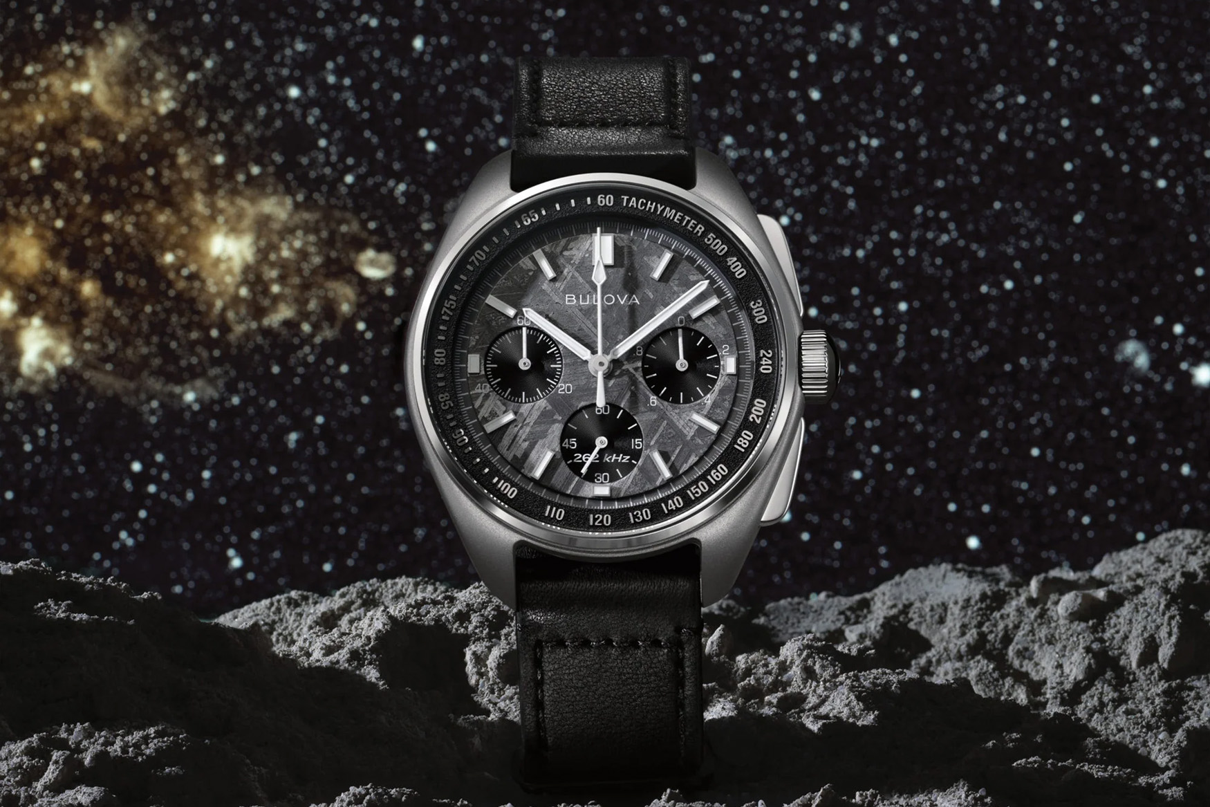 bulova moon pilot meteorite