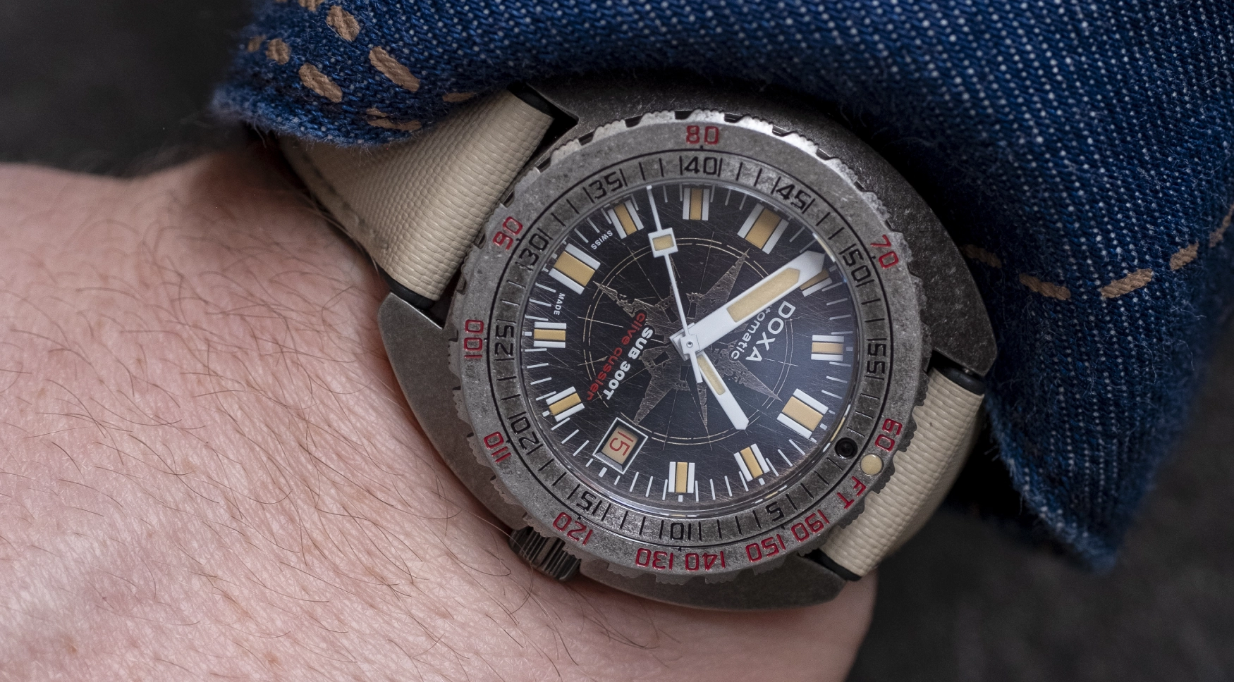 Doxa SUB 300T Sharkhunter Clive Cussler WWW feature