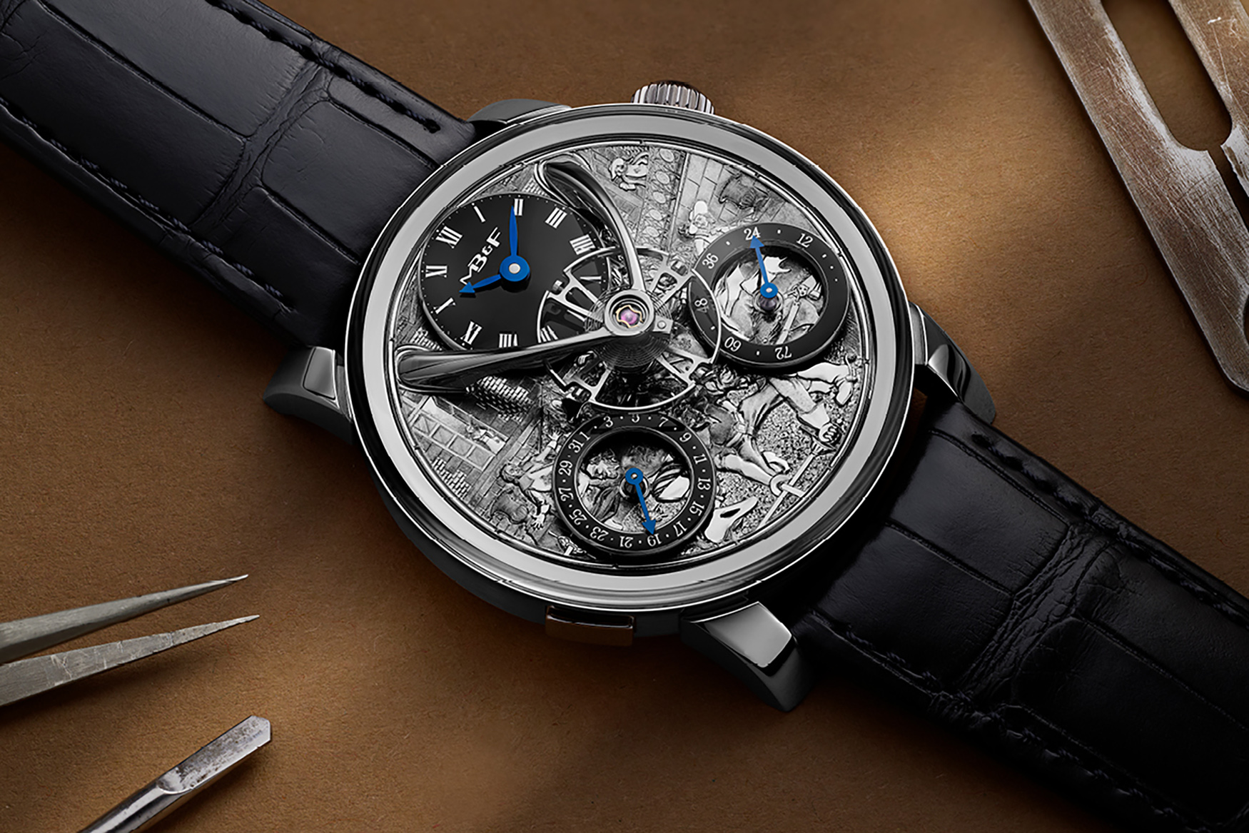 MB&F x Eddy Jaquet LM Split Escapement