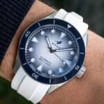 The Wren Diver One Snow is sub-$1k, with a sandwich dial, Sellita movement, and both a strap and bracelet