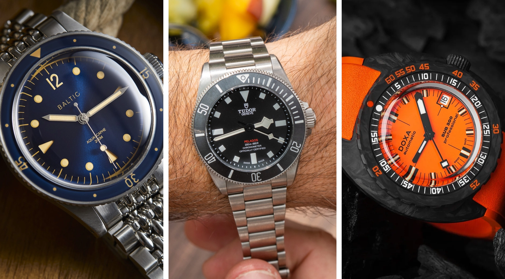 best affordable dive watches triple feature