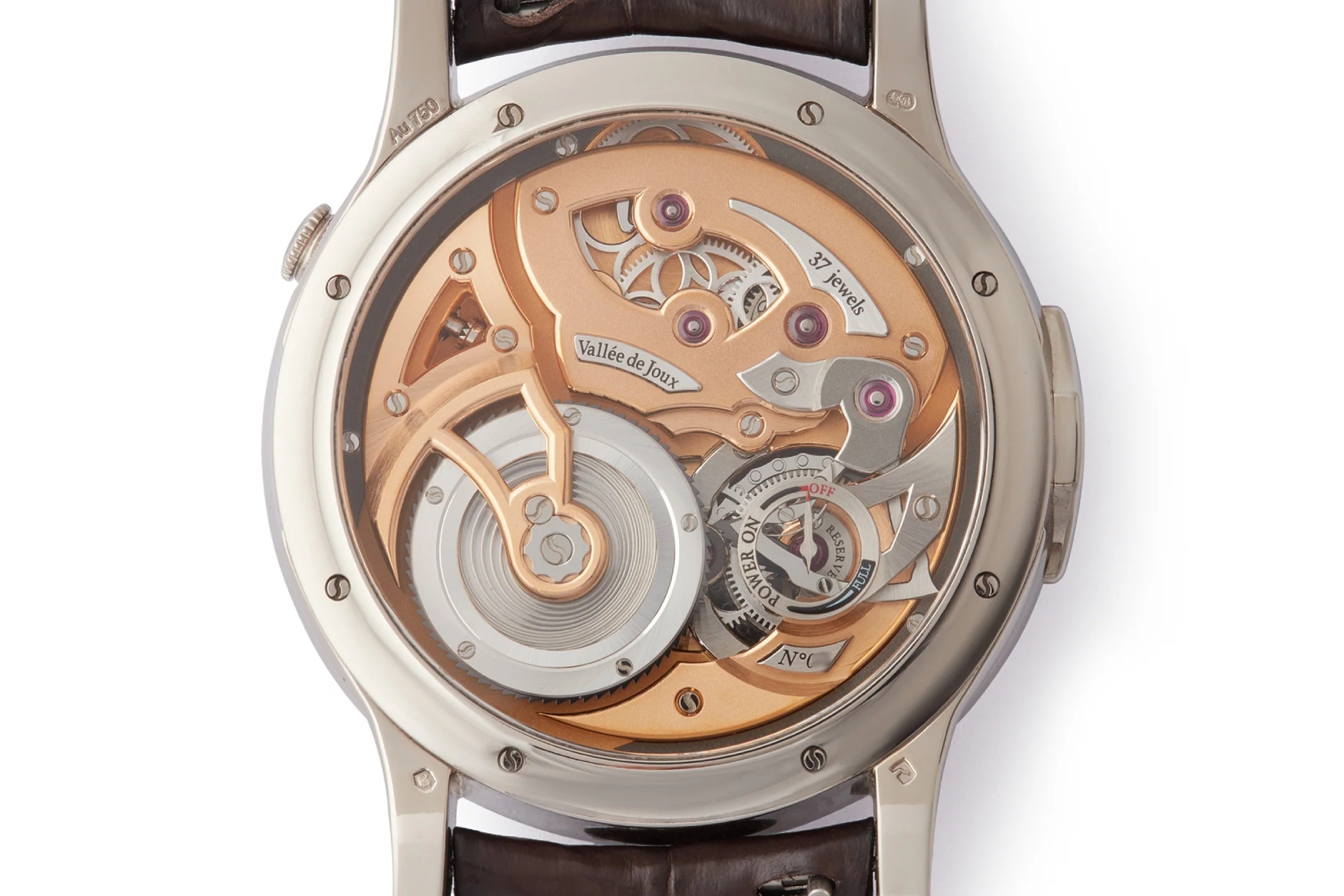 romain gauthier logical one movement caseback