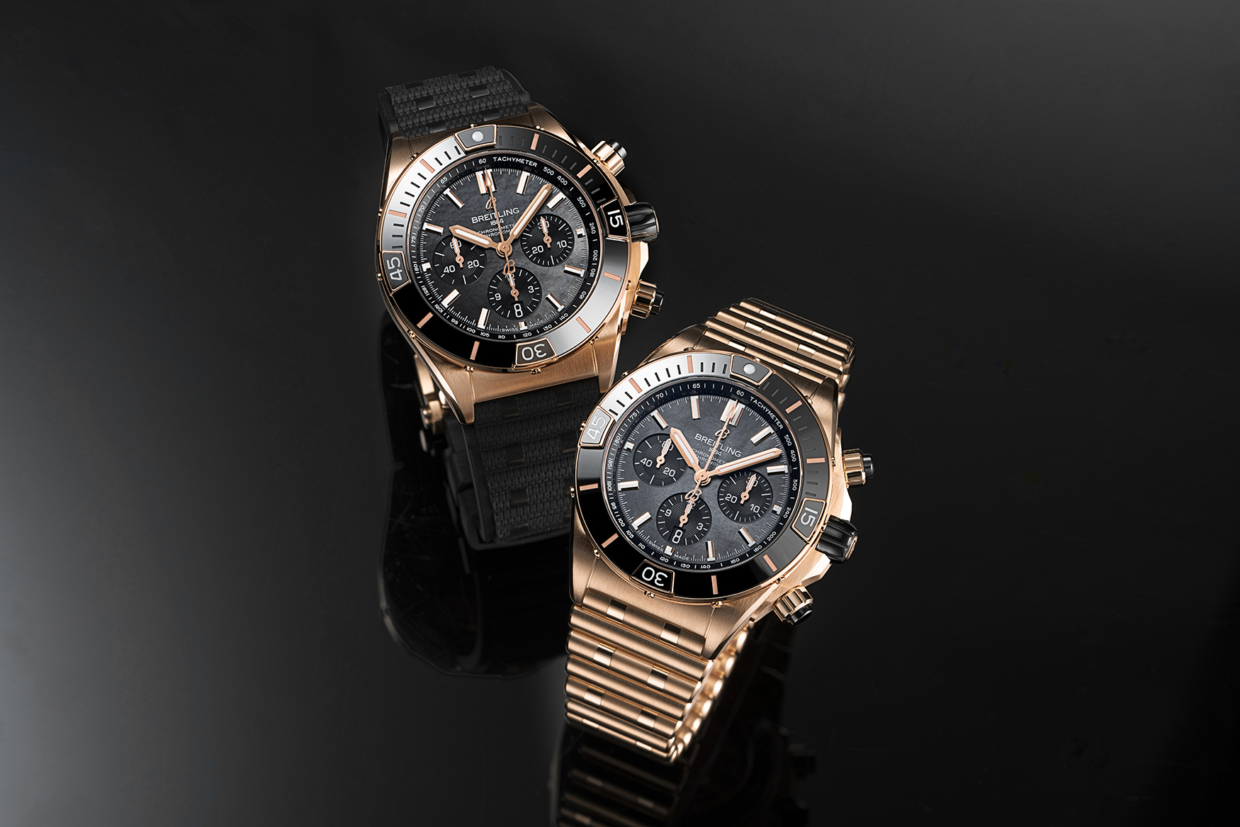 Breitling Super Chronomat B01 44 & Super Chronomat 38