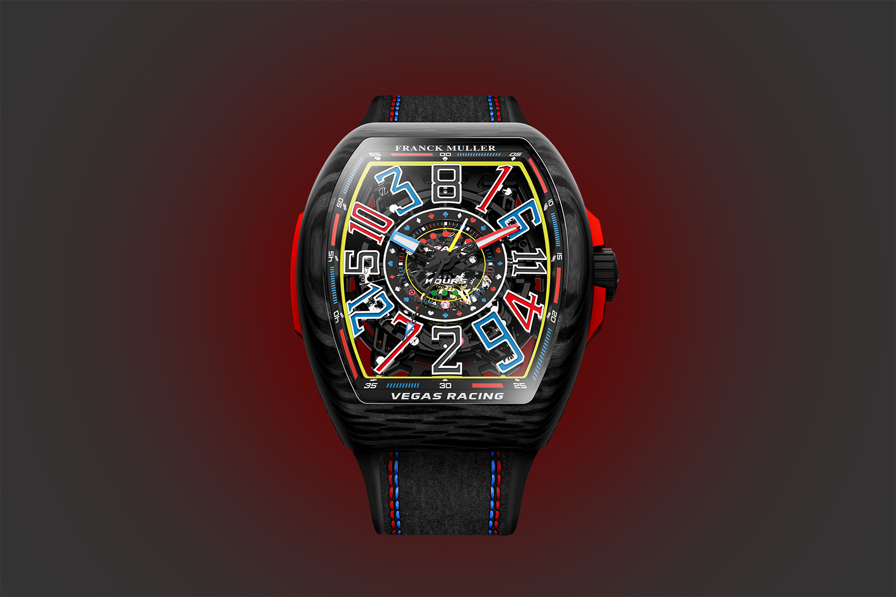 Franck Muller Vanguard Crazy Hours Vegas Racing