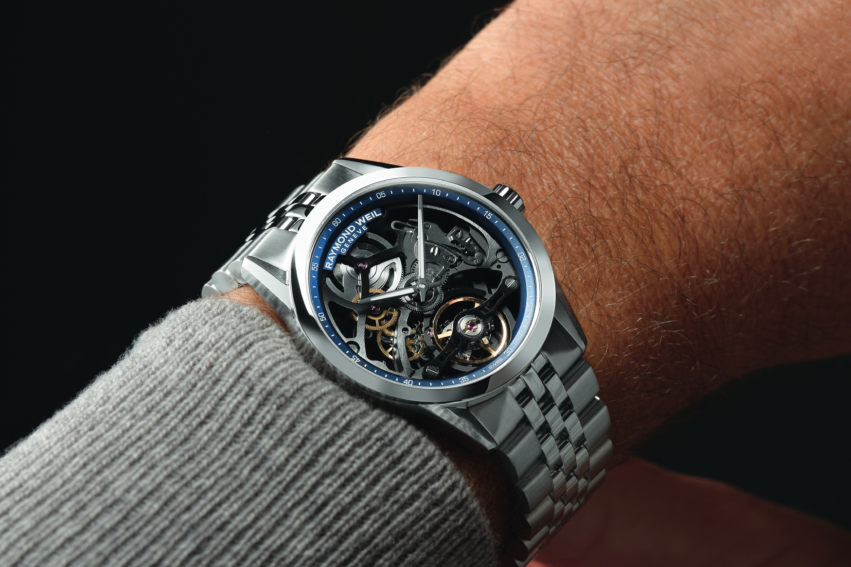 Raymond Weil Freelancer Skeleton 38mm