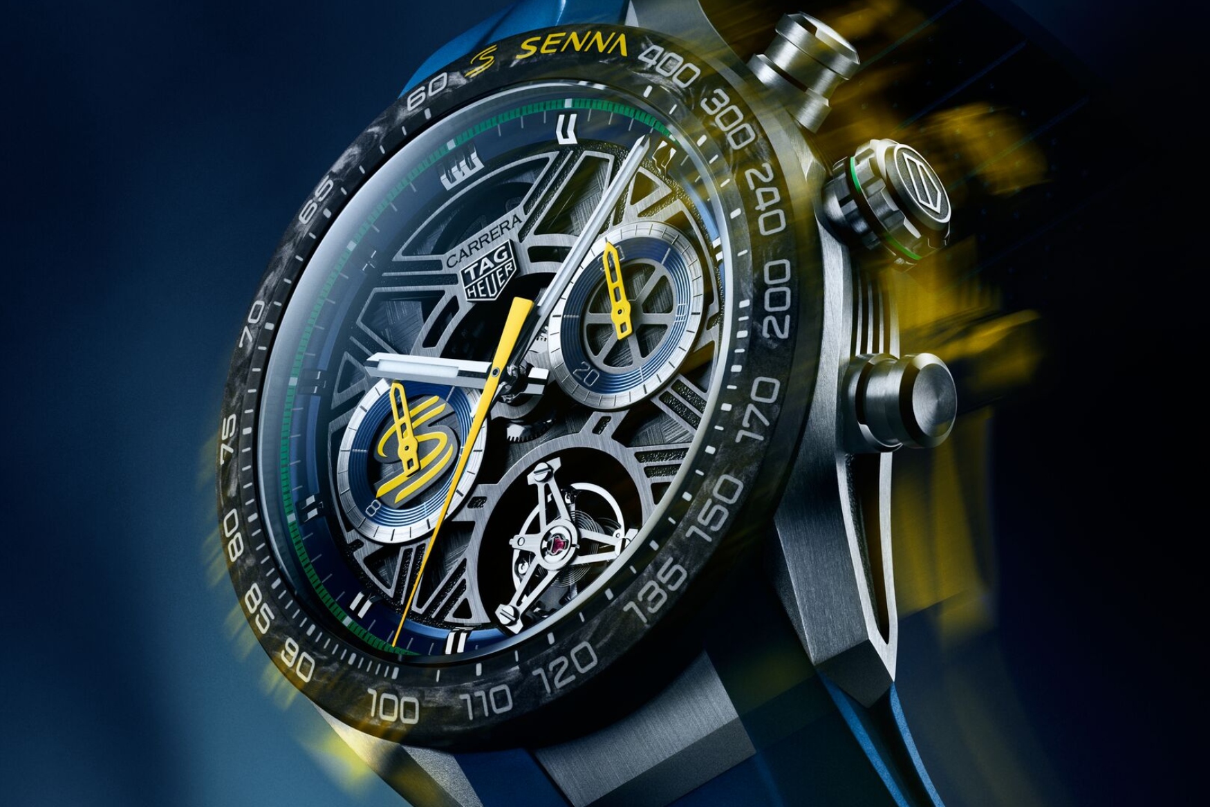 TAG Heuer Carrera Chronograph Tourbillon x Senna