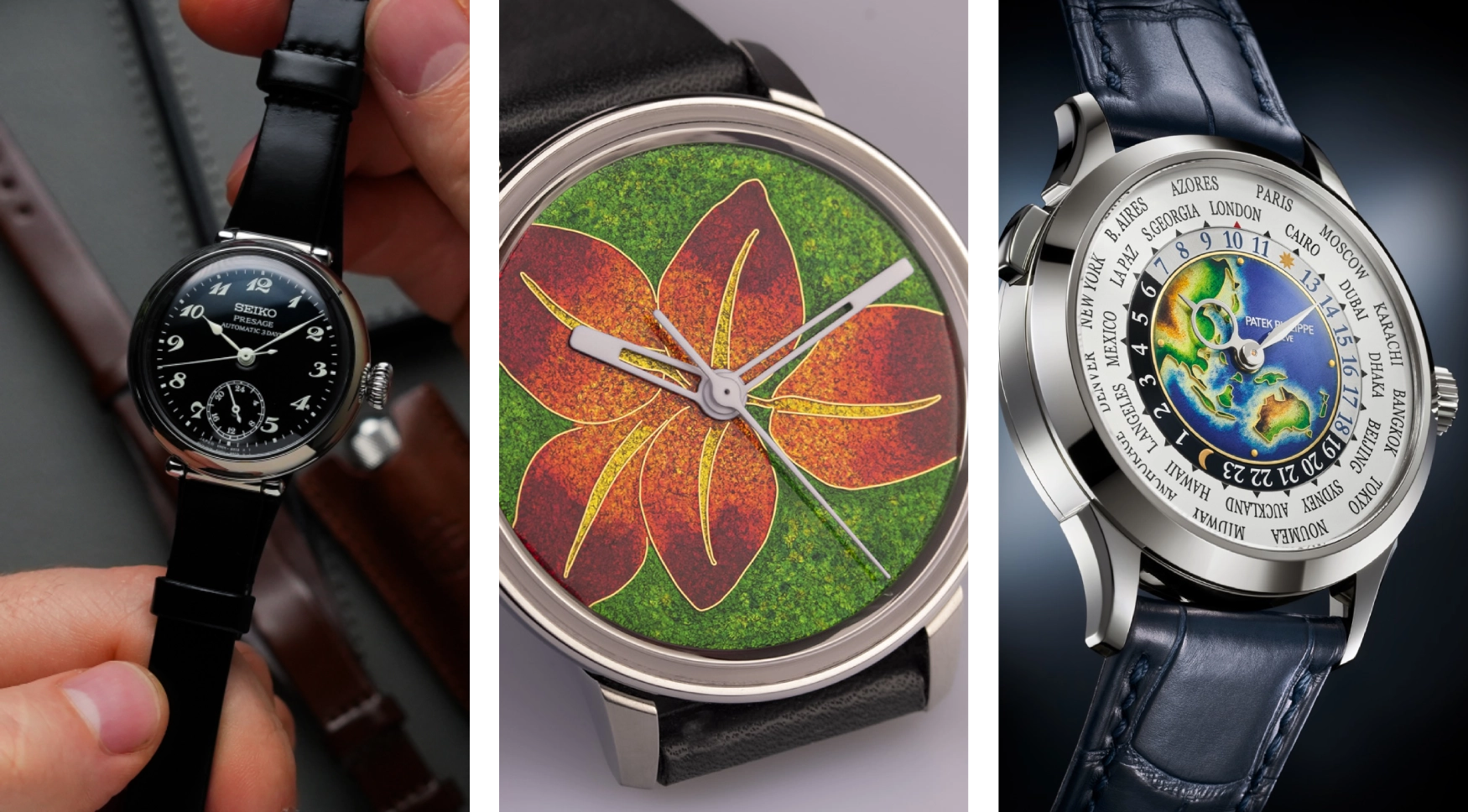 best enamel dial watches feature