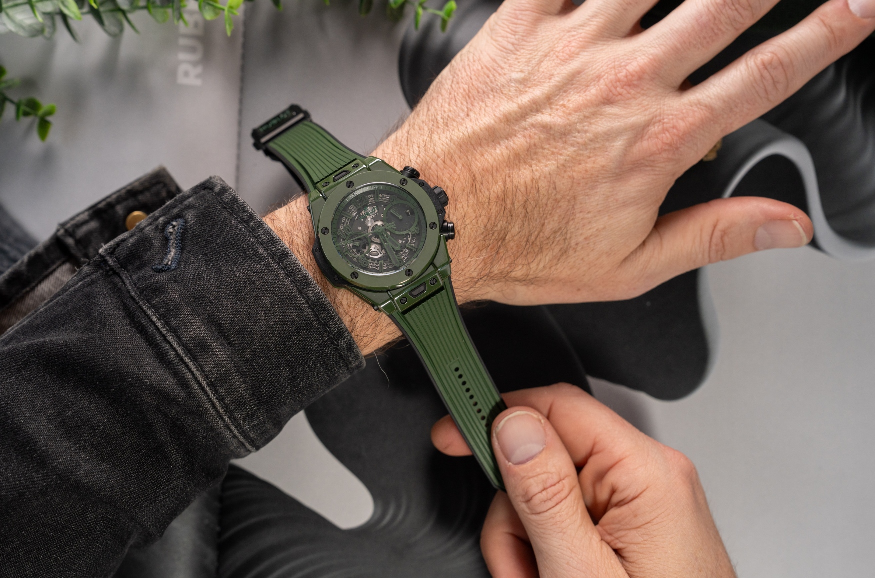 Hublot Big Bang Unico Dark Green Ceramic