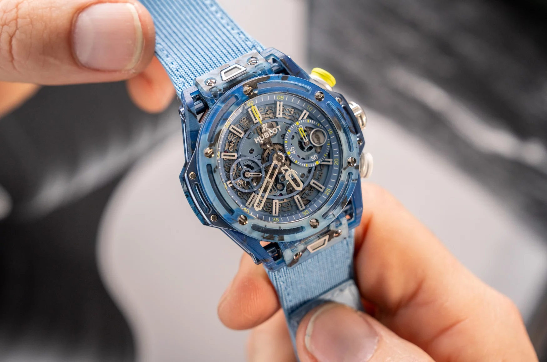 Hublot Big Bang Unico Novak Djokovic HANDS ON