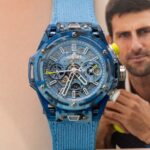 The new Hublot Big Bang Unico Novak Djokovic weighs less than a tennis ball