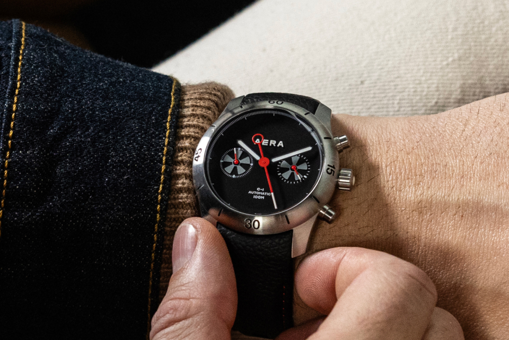 Aera x Rensport C 1 Chronograph