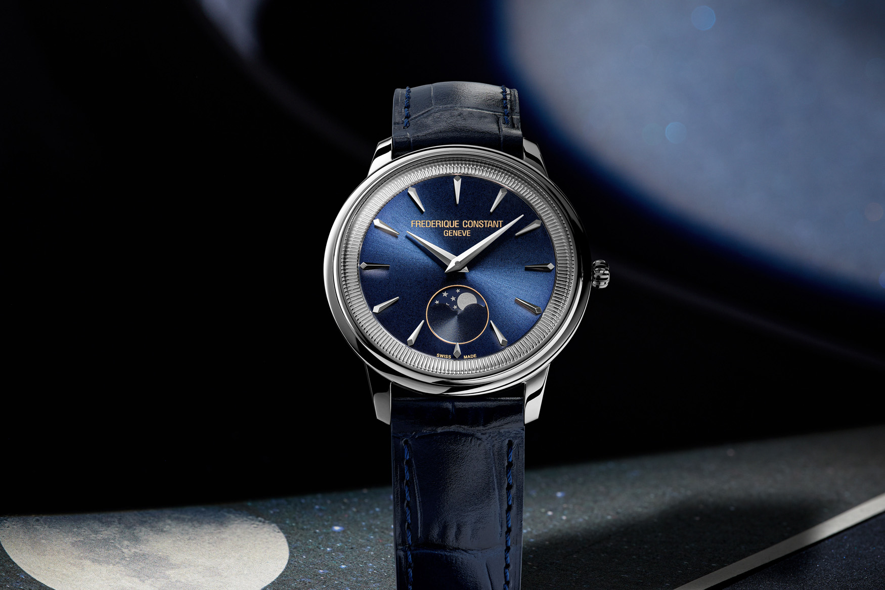 Frederique Constant Moneta Moon Phase