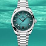 Omega drop another surprise holiday release: a Seamaster Aqua Terra 150M in turquoise