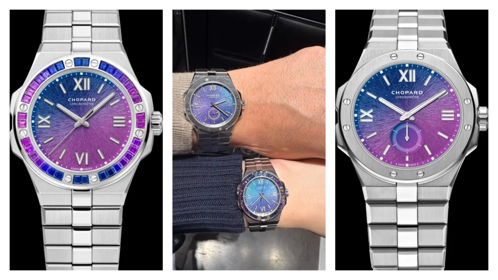 Chopard x Art in Time debut Alpine Eagle His & Hers Chameleon Set