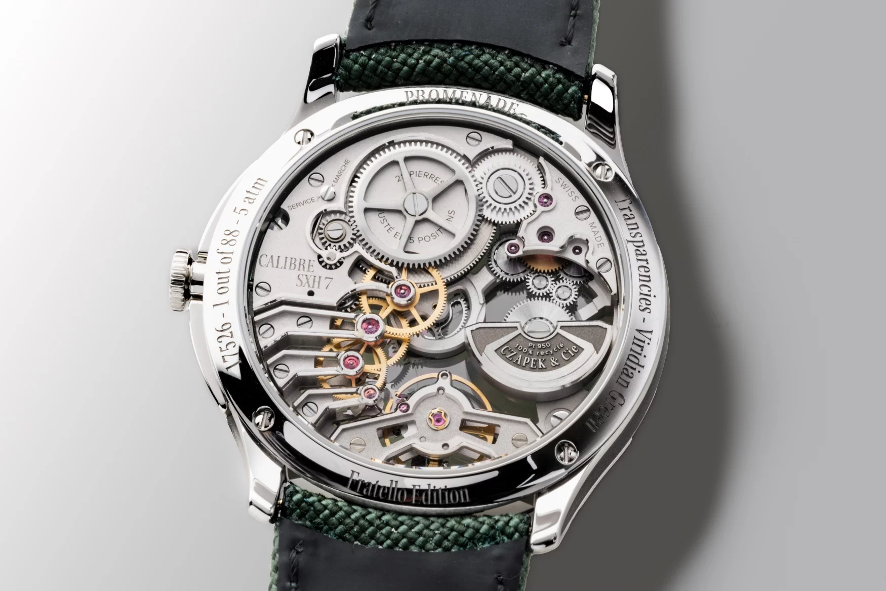 Czapek x Fratello Promenade Transparencies 