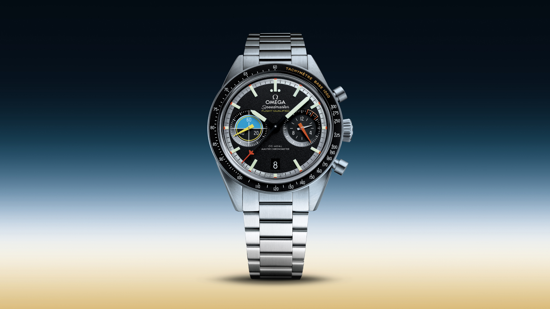 omega speedmaster pilot feature