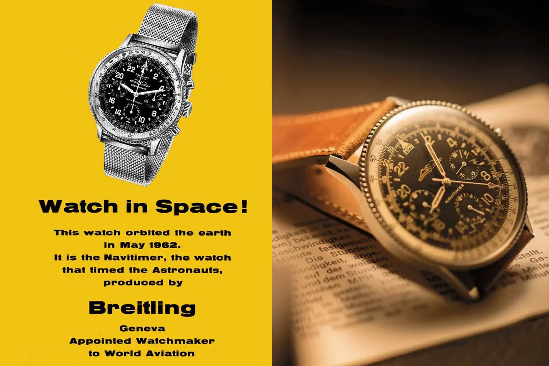 Breitling Navitimer Cosmonaute 1962