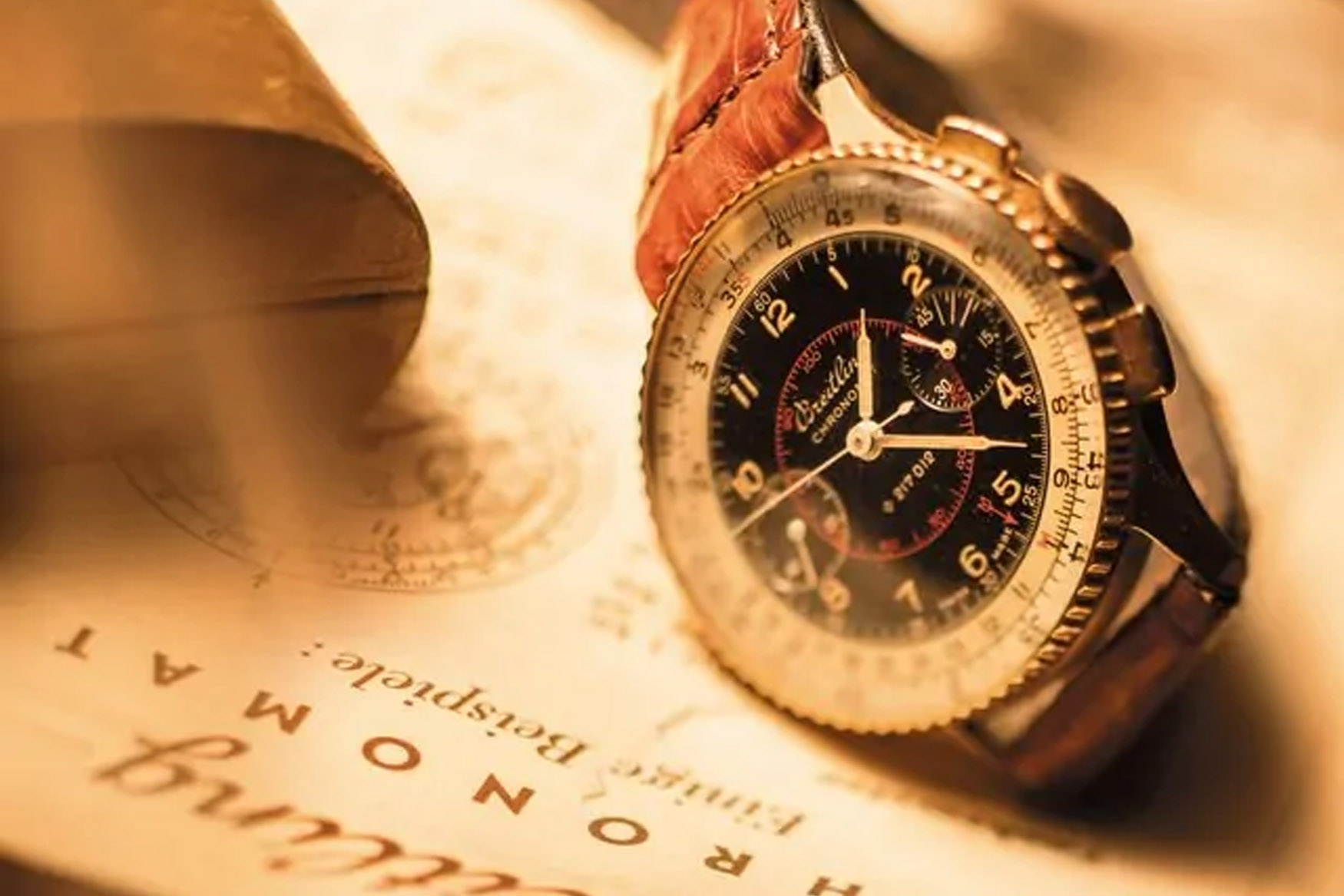 Breitling chronomat 1940 slide rule