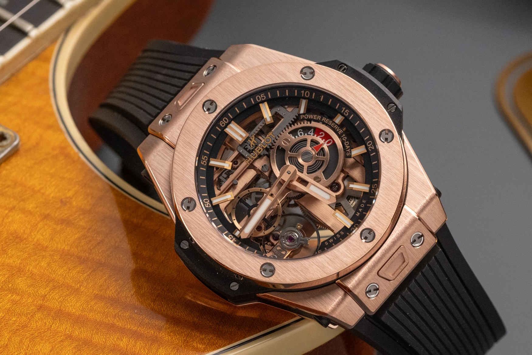 Hublot Big Bang Mecha 10 42mm Gold Dial