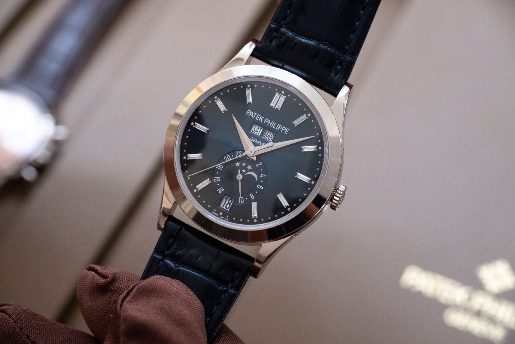 Patek Philippe Annual Calendar Moon Phase 5396g