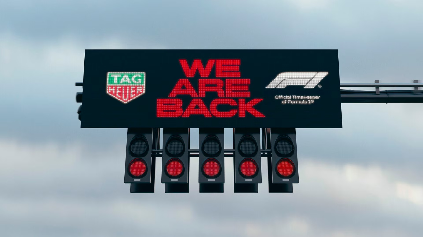 tag heuer formula 1 we are back