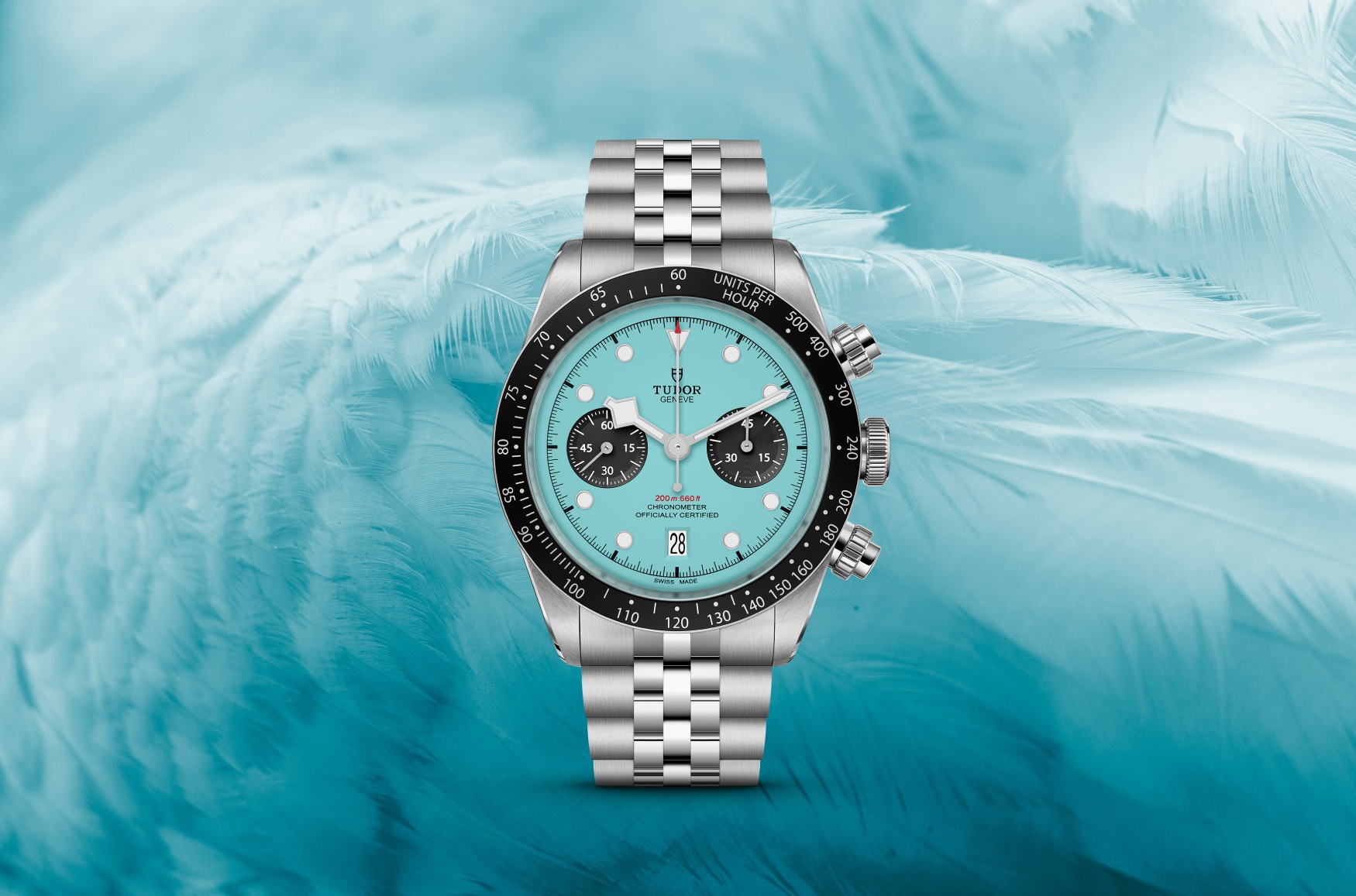 Tudor Black Bay Chrono Flamingo Blue 1