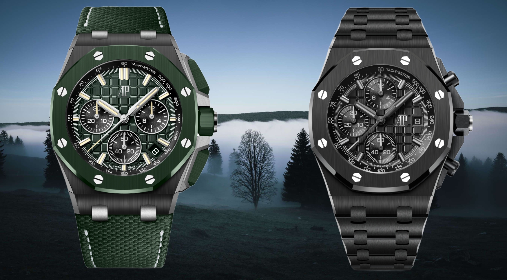 Audemars Piguet Royal Oak Offshore Black Chronograph Dial