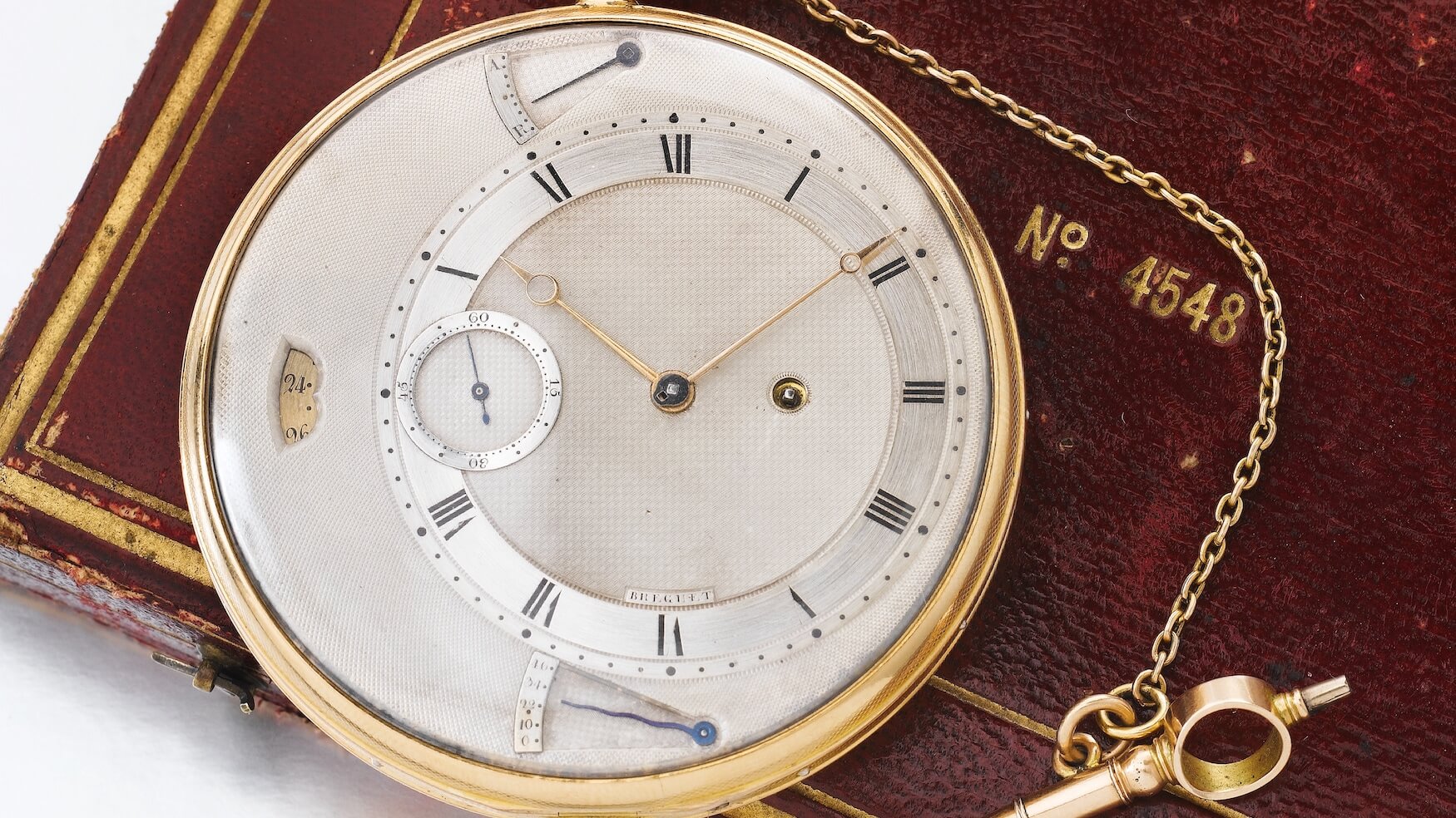 Breguet perpétuelle à tact watch with date power reserve and up and down indication completed in 1827 for King George IV feature image