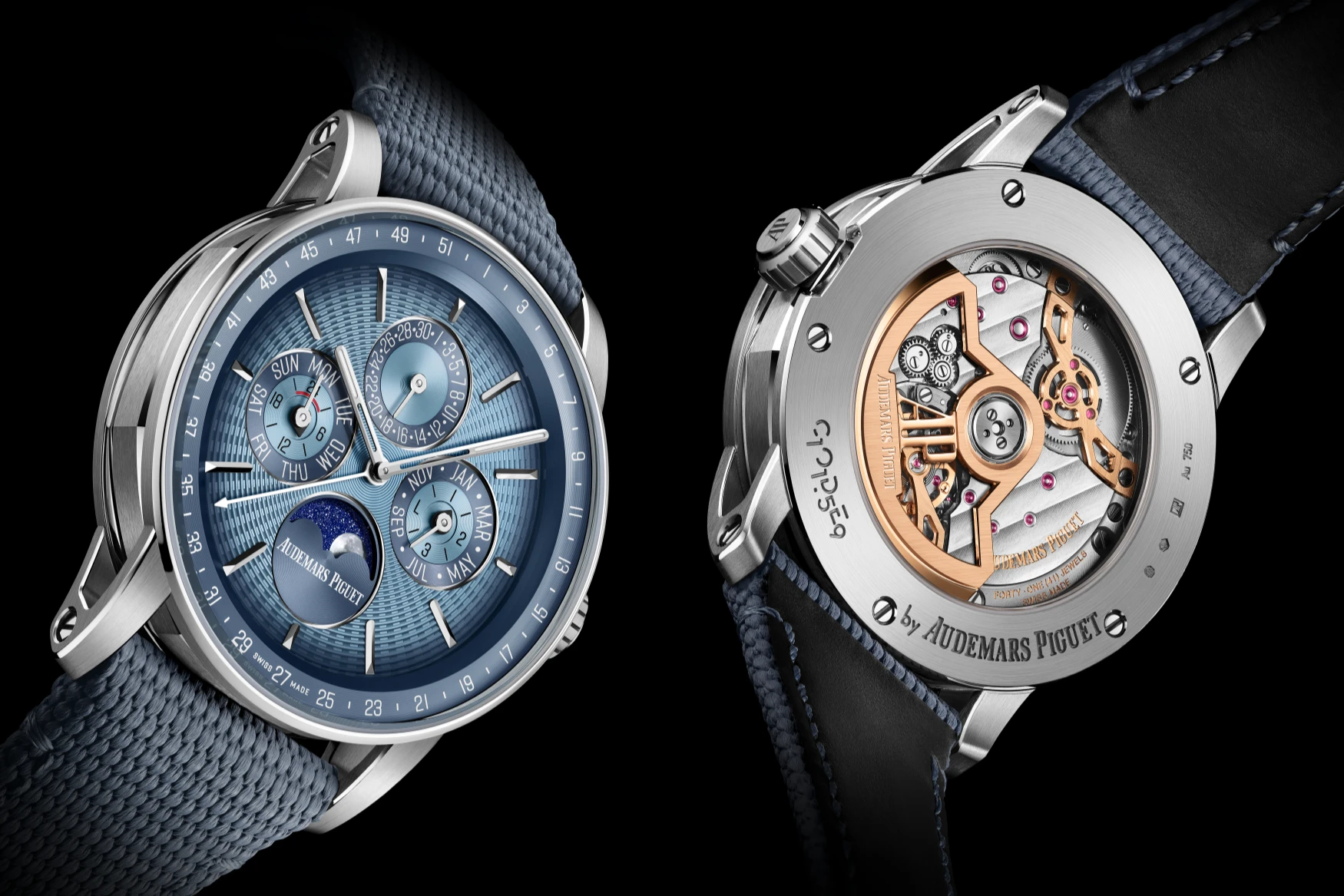 CODE 11 59 BY AUDEMARS PIGUET SELFWINDING PERPETUAL CALENDAR : 41 MM REF 26494BC OO D350KB 01
