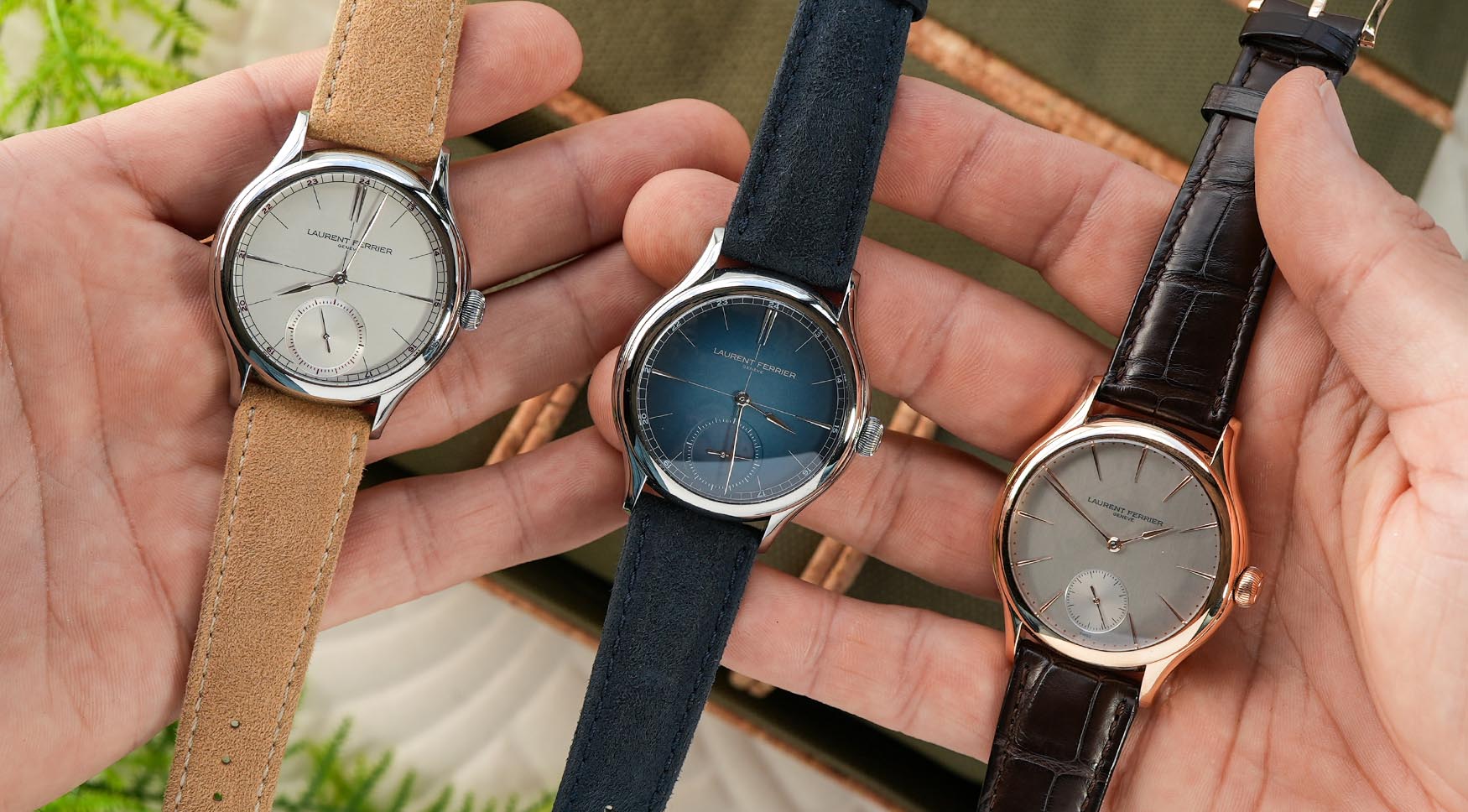 Laurent Ferrier classic collection feature