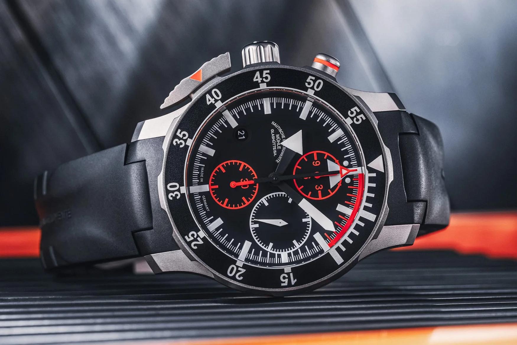 Mühle Glashütte S A R Flieger Chronograph