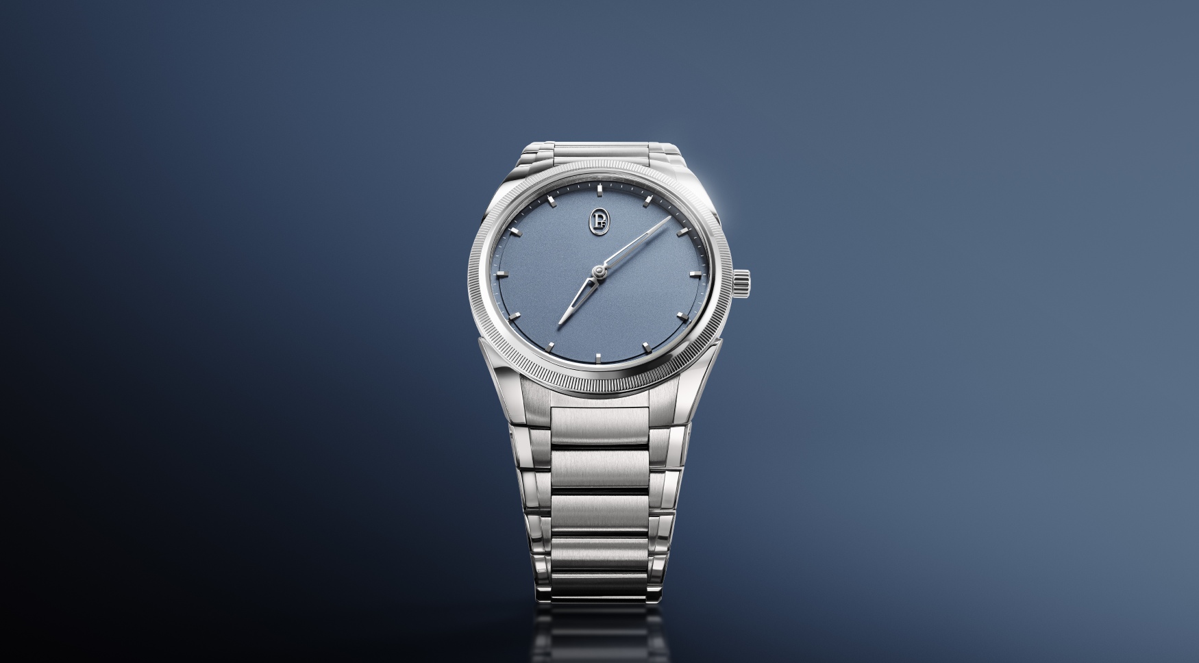 Parmigiani Fleurier releases a new platinum Tonda PF Micro-Rotor with a stunning Stone Blue dial