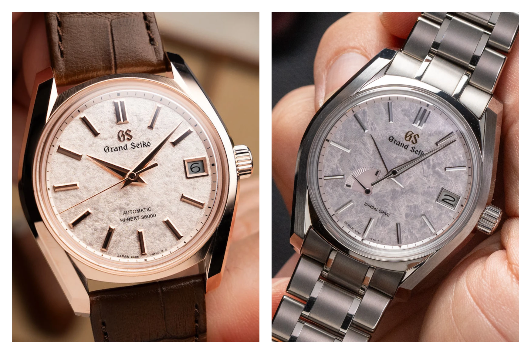 SBGH368 vs SBGA413 Grand Seiko