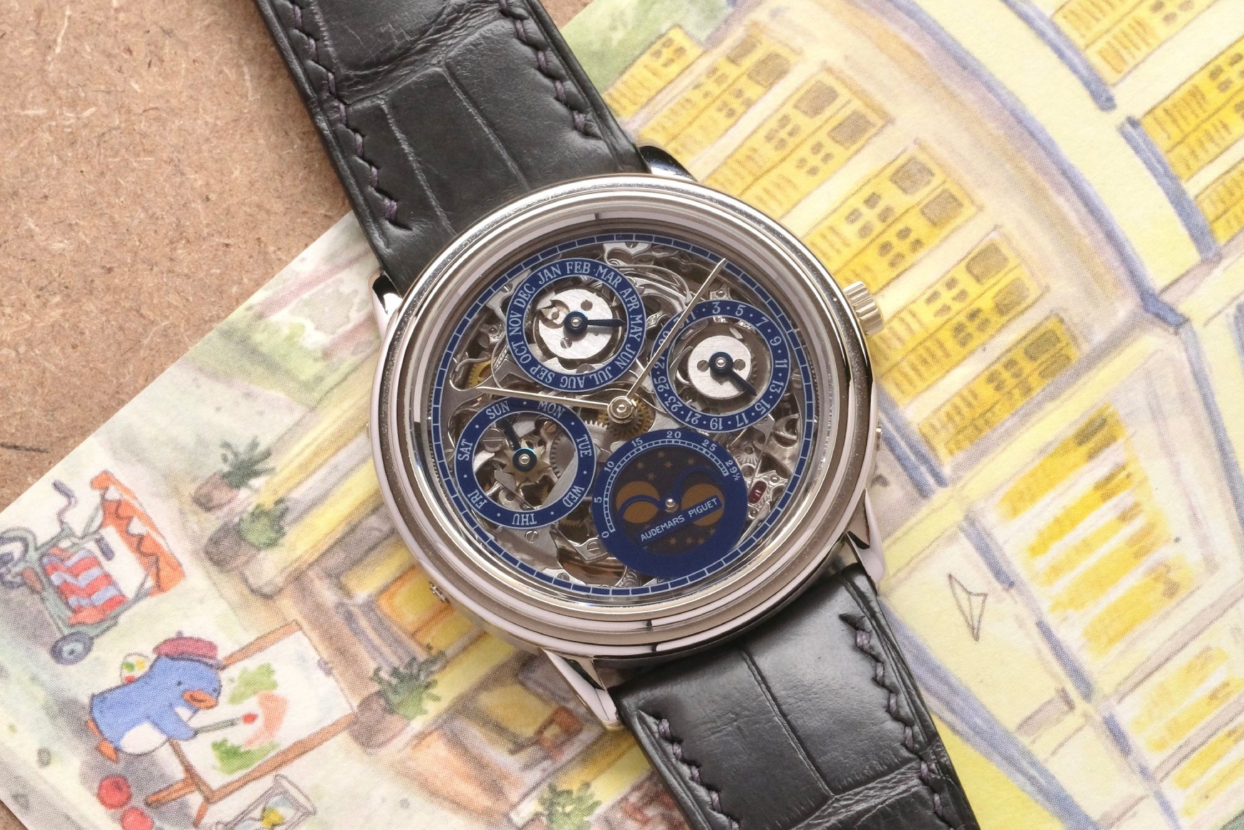 audemars piguet ultra thin perpetual calendar ref 5548