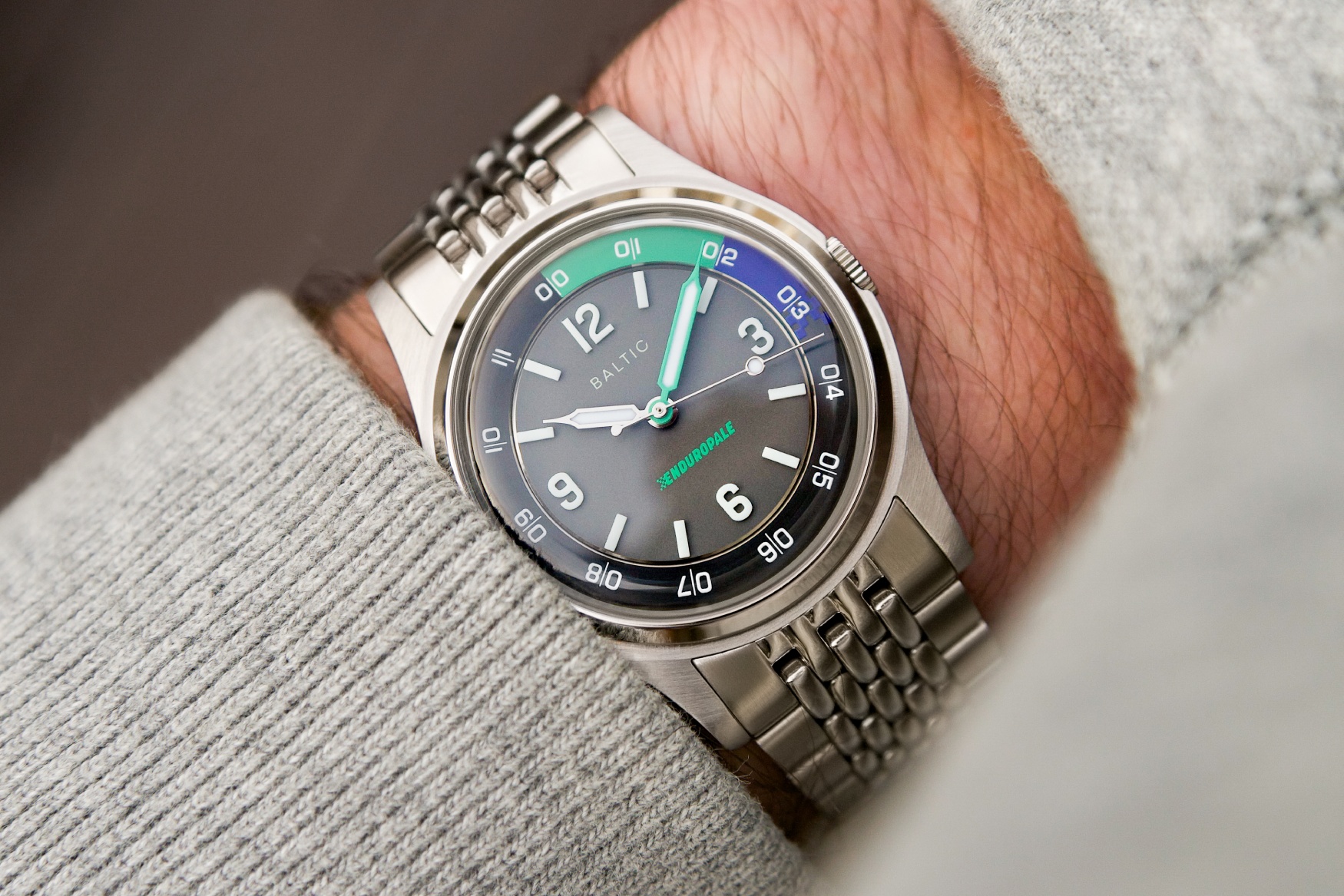 baltic hermetique dual time enduropale wrist