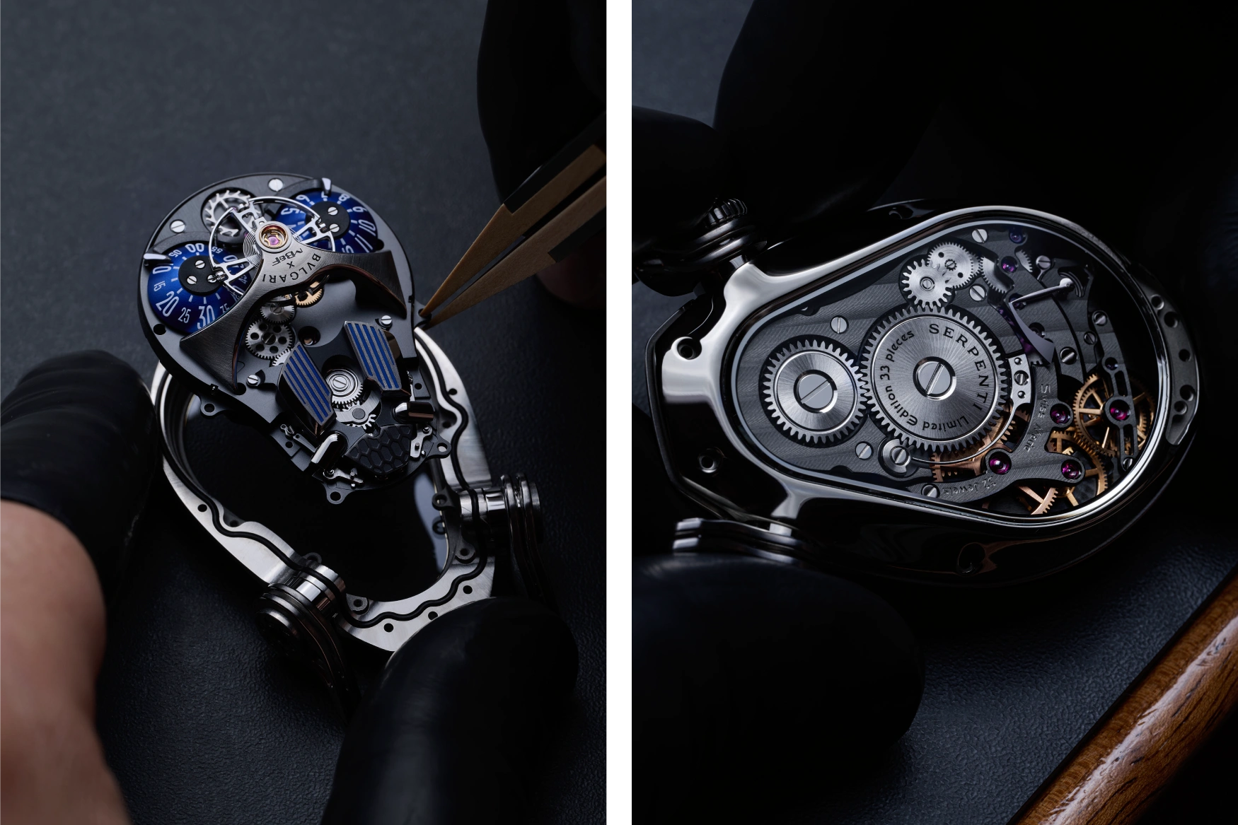 Bvlgari X MBF Serpenti Titanium Movement