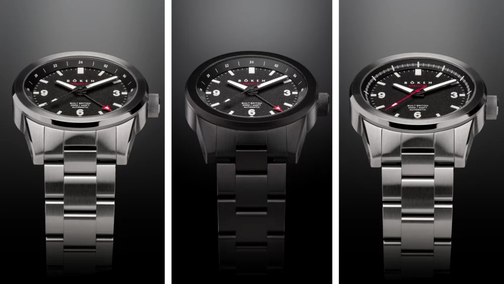 Bōken breaches its barriers with its new British watch, the Breacher Collection