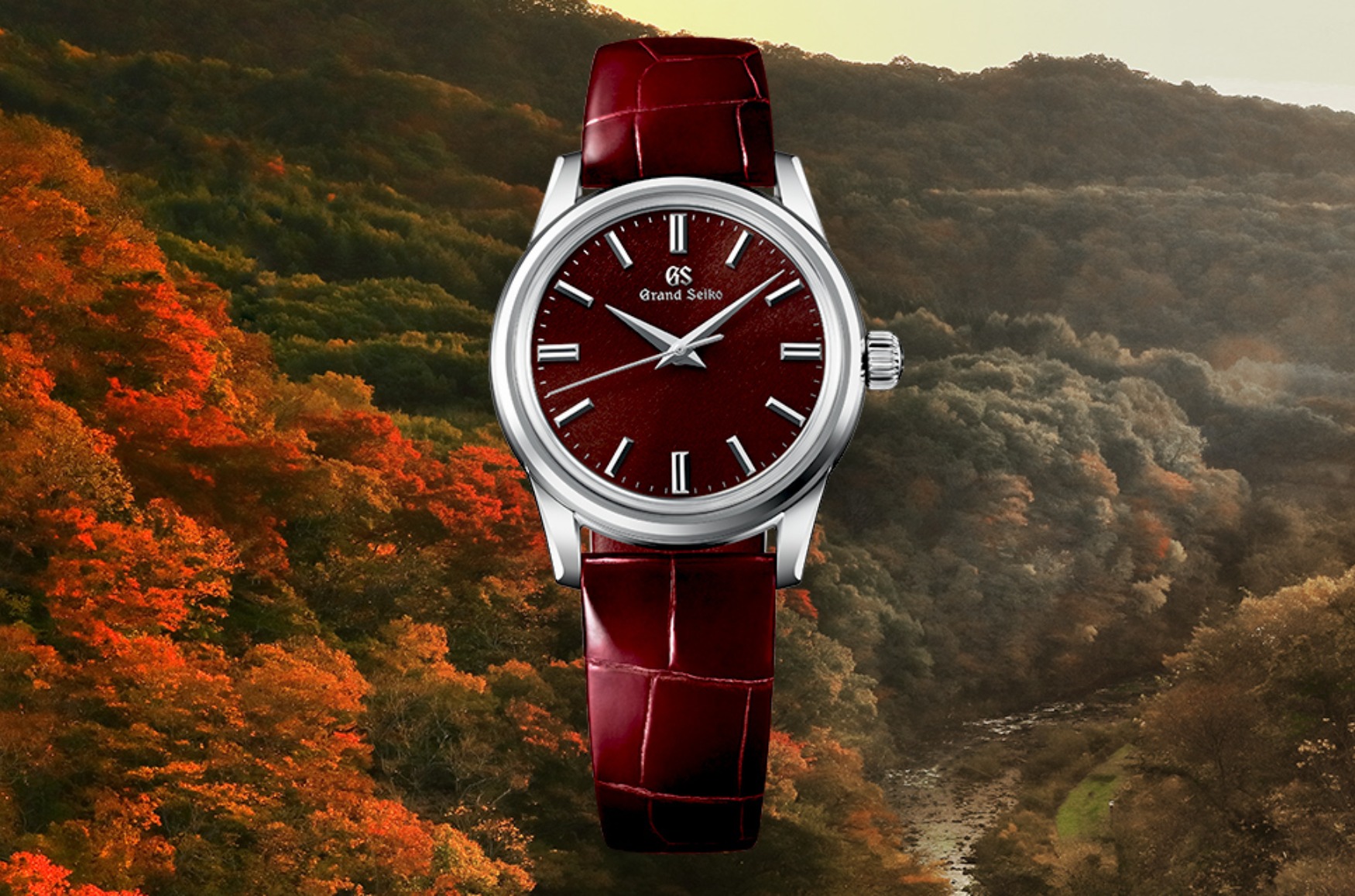 Grand Seiko SBGW287 Boshu Red