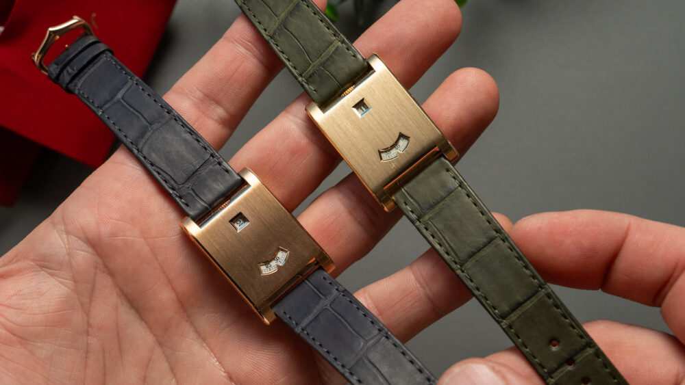 We go hands-on with Cartier’s new redesign of the legendary 1928 Privé Tank à Guichets
