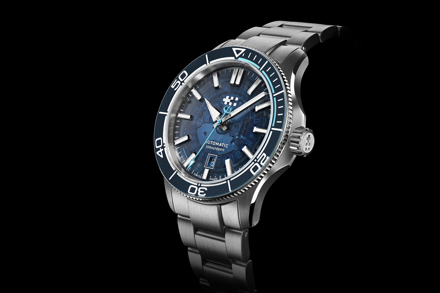 Christopher Ward C60 Sapphire Edge bracelet