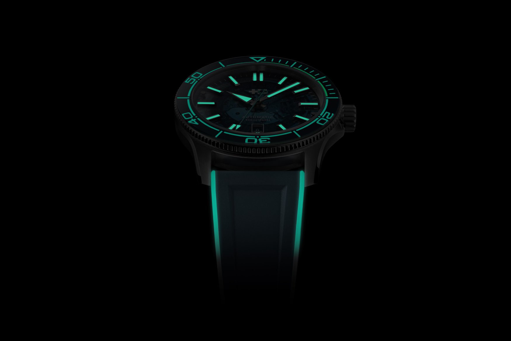 Christopher Ward C60 Sapphire Edge lume