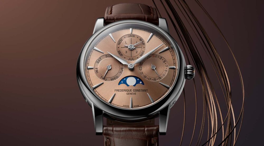 Frederique Constant continues its value-driven upmarket evolution with the Classic Perpetual Calendar Manufacture