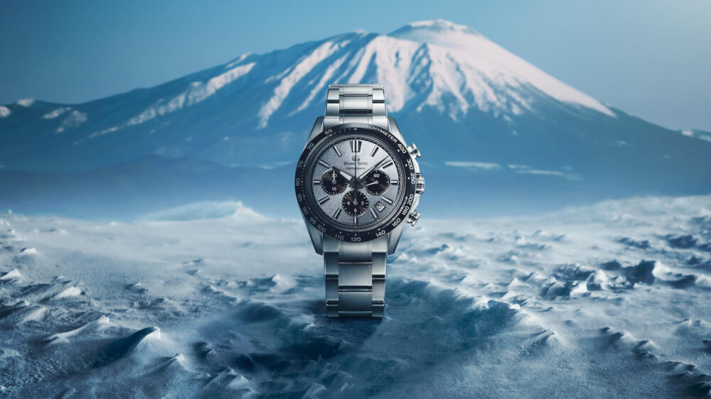 Grand Seiko debuts a Tentagraph sequel with a snow blue panda dial