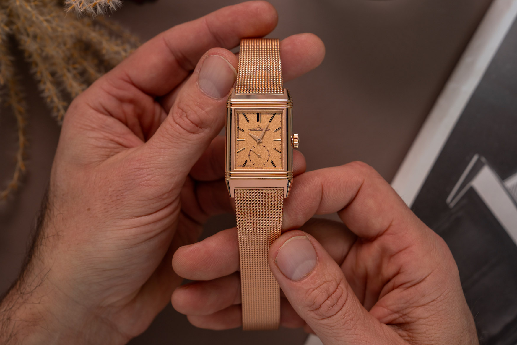 Jaeger LeCoultre Reverso Tribute Duoface Small Seconds Q713216J