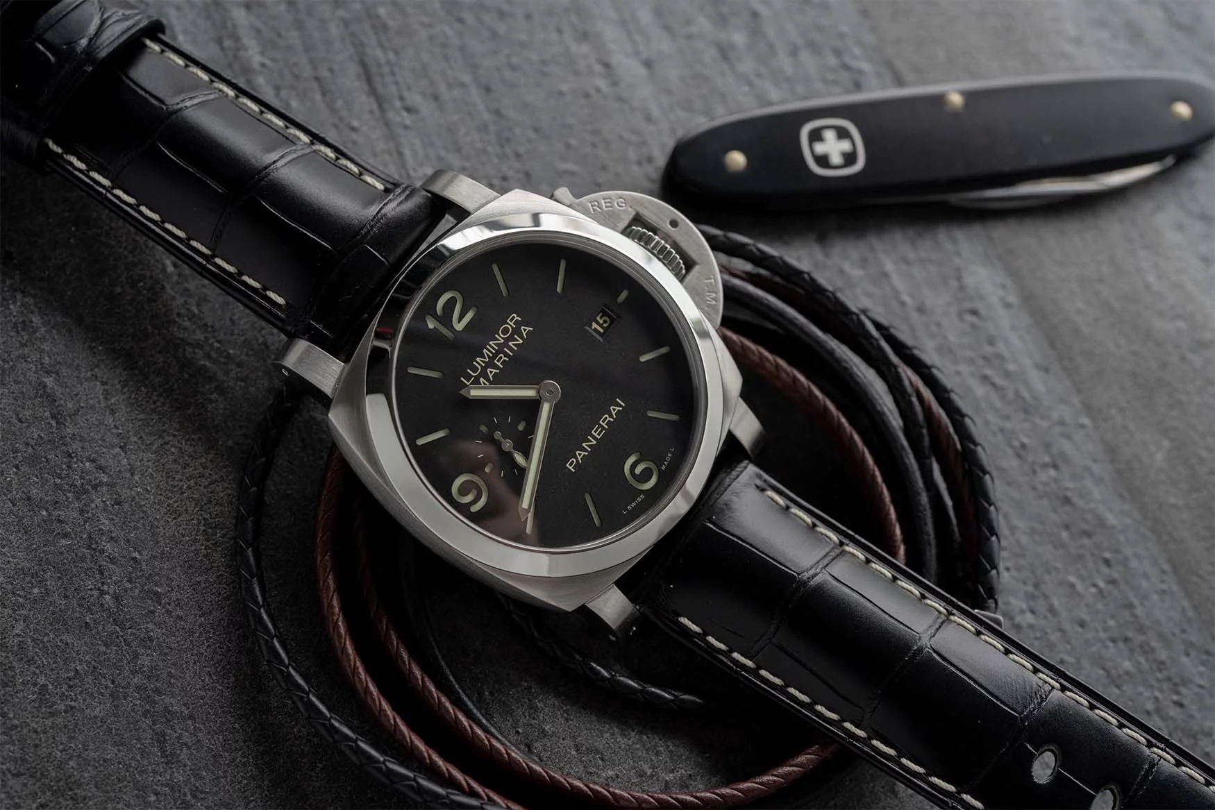 Kotak koleksi Panerai Luminor Marina 1