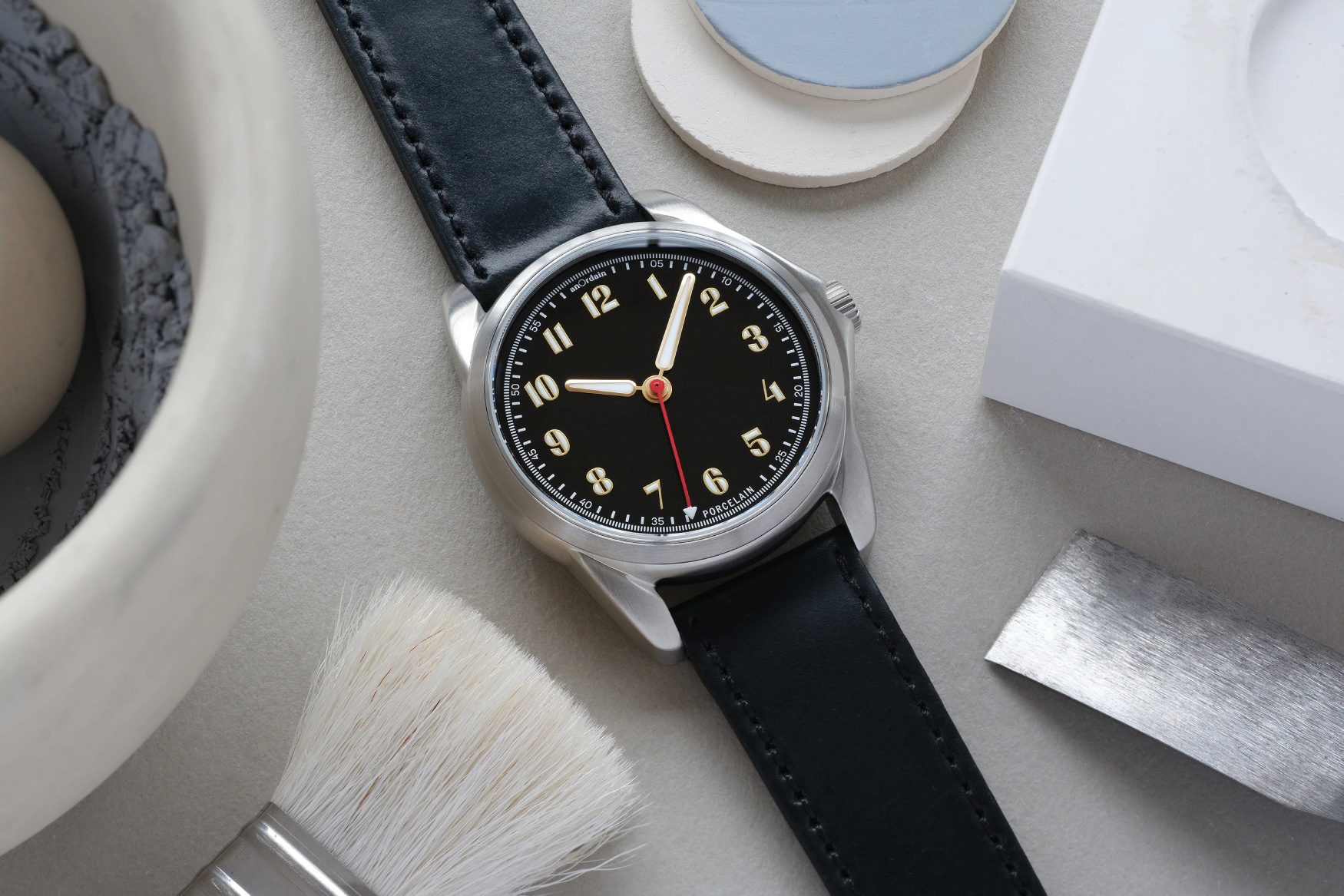 Anordain Model 2 Porcelain Dial