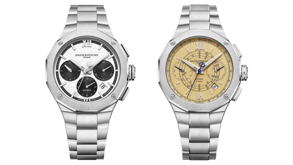Baume & Mercier give enthusiasts what they want, expanding the Riviera Chronograph range with a flyback and a panda dial