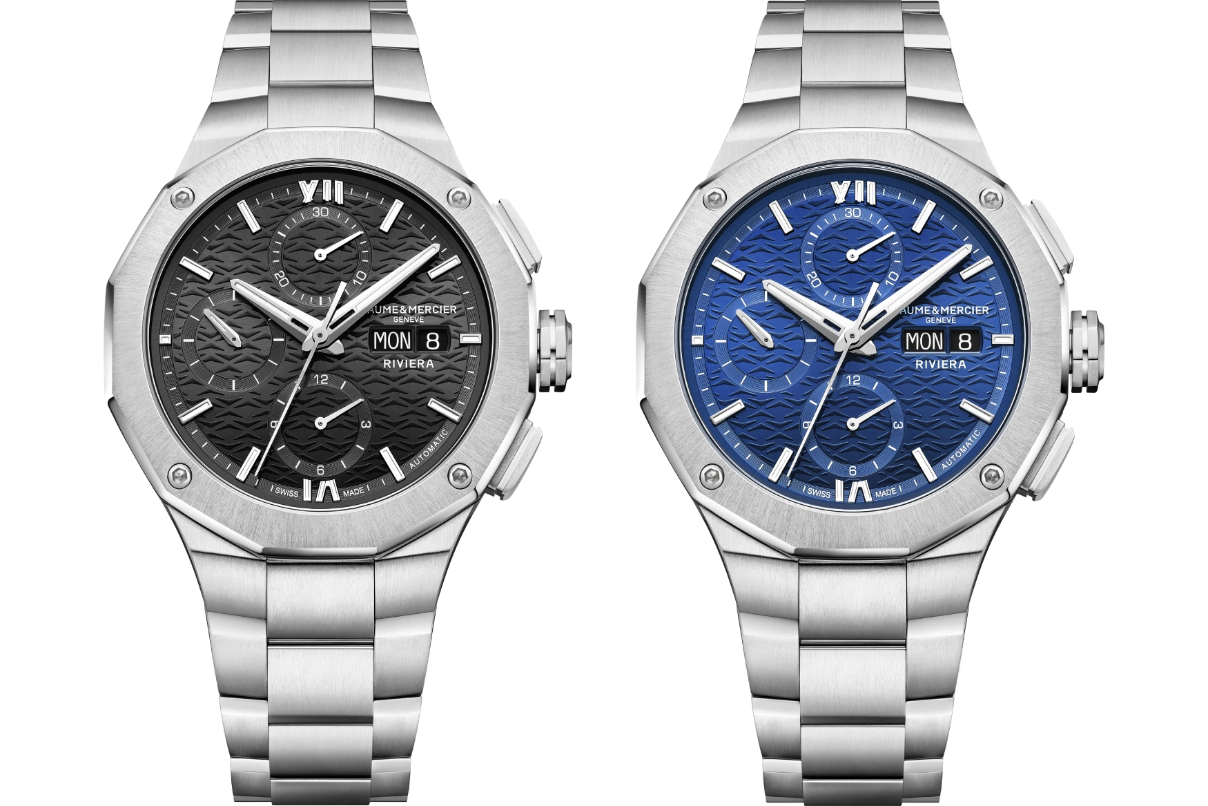 baume mercier riviera chronograph day date